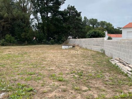 terrain constructible saint hilaire de riez fradiniere