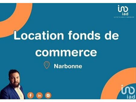 location bureaux de 60 m² à narbonne (11100)