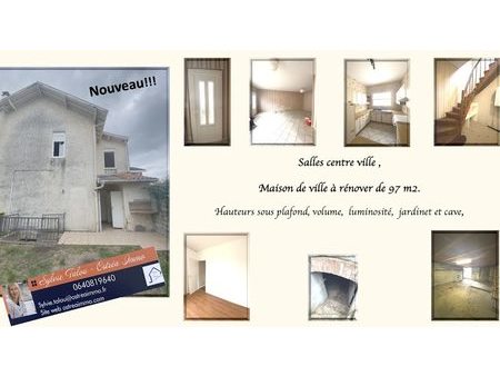 vente maison 4 pièces 97 m²