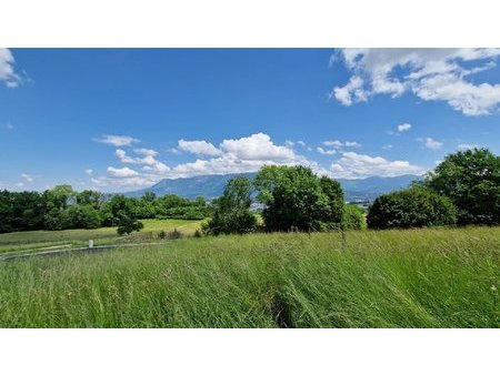 terrain à bâtir sur les hauteurs de la motte-servolex 73290