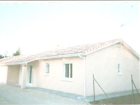 agen (sud-est) maison 3 ch + jardin