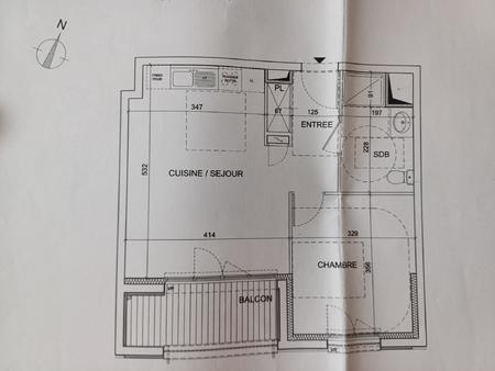 location appartement 2 pièces meublé à dol-de-bretagne (35120) : à louer 2 pièces meublé /