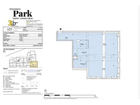 local neuf - nancy grand coeur - 69.1 m²