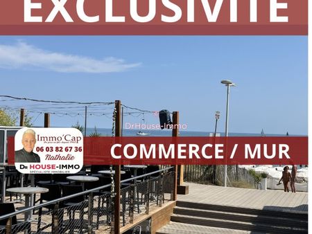 murs local commercial bar tapas a vendre - village naturiste -local situe en front de mer 