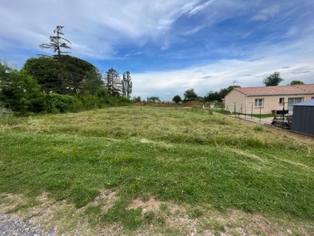 vente terrain 750 m²