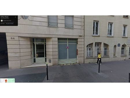 location place de parking 64 rue d'assas paris 6 75006