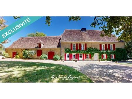 maison de maître de charme de 280m² sur 11525 m² de parc