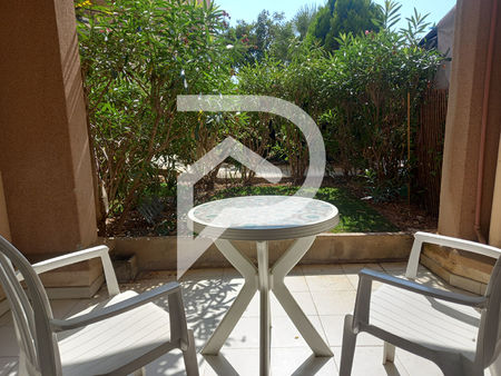 appartement cannes 2 pièce(s) 31 m2 - piscine - jardin - cannes