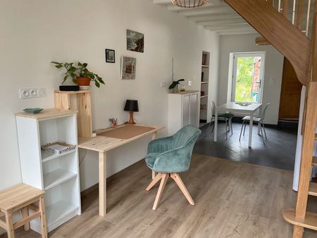 loue maison en duplex avec jardin pour 2 personnes