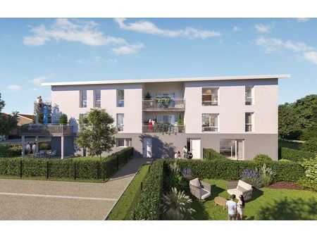 vente programme neuf t3 57 à 58 m² chasse-sur-rhône (38670)