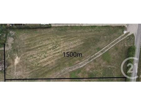 terrain à vendre - 1500 m2 - hauville - 27 - haute-normandie