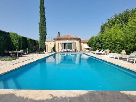 vente maison piscine au thor (84250) : à vendre piscine / 197m² le thor