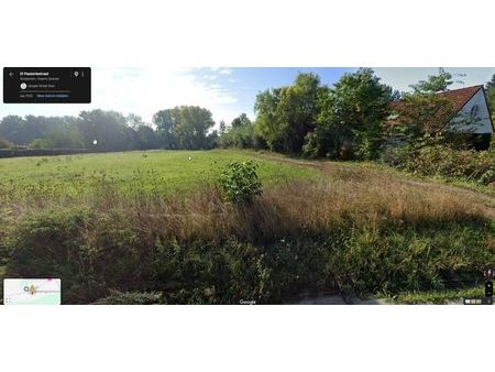 beau terrain à bâtir dans la campagne de boutersem