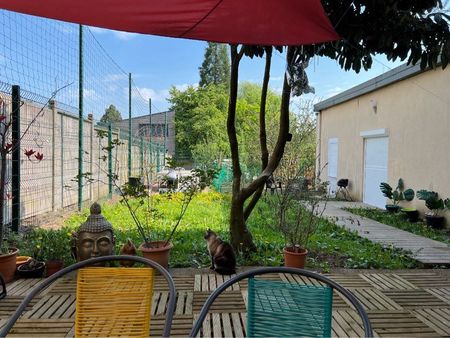 charmant t2- maisonnette sur jardin