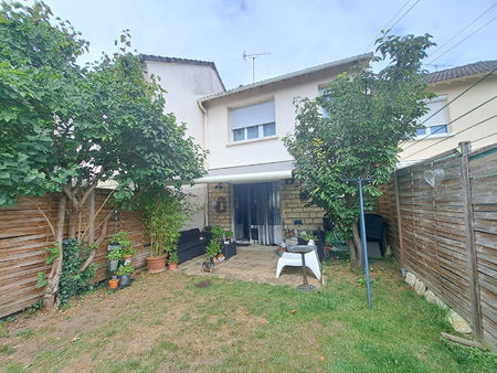 jolie maison avec jardin clos et sans vis-à-vis à mantes la jolie