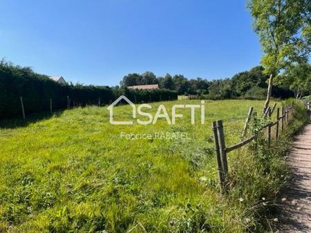 terrain constructible de 1165 m2