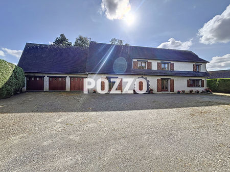 a vendre - maison de 209 m² avec 1ha9 de terrain sur la commune de molay-littry (14)