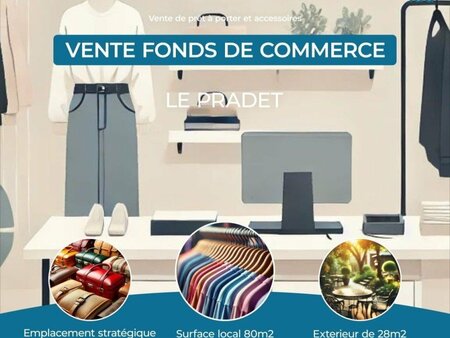 vente local d'activités de 79 m² à le pradet (83220)