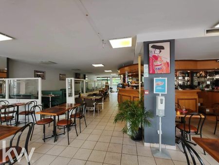 fonds de commerce : restaurant- part dieu de 105 m² avec terras