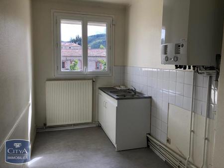 location appartement le chambon-feugerolles (42500) 2 pièces 40.14m²  345€