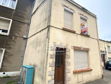 boulogne sur mer maison a vendre 3 pieces  2 chambres  et jardin