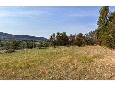 vente terrain 2501 m² lussas (07170)