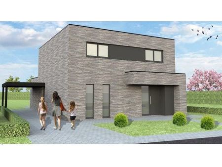 maison nouvellement construite à affligem