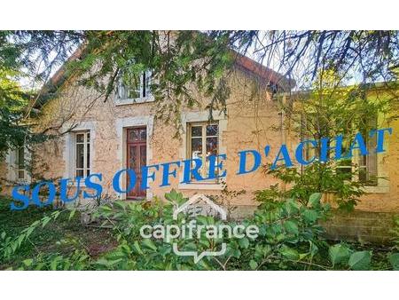 dpt nièvre (58)  maison à vendre 6 pièces nevers - 106 m² - terrain arboré clos de 800m²