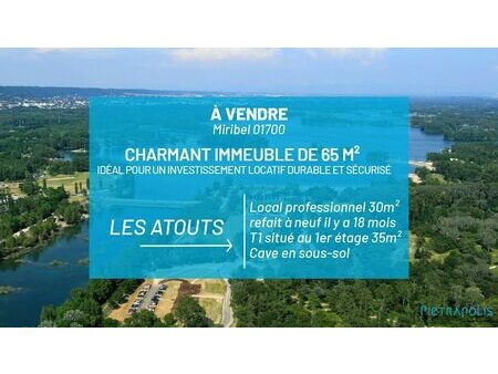 vente maison 65 m²