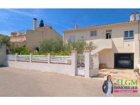 velaux - maison a vendre avec jardin  sous sol et garage