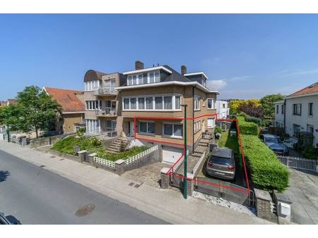 appartement au rez-de-chaussée avec grand jardin à vendre à