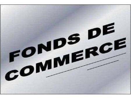 vend fond de commerce