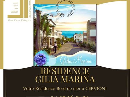 duplex t3 bord de mer - cervione résidence gilia marina