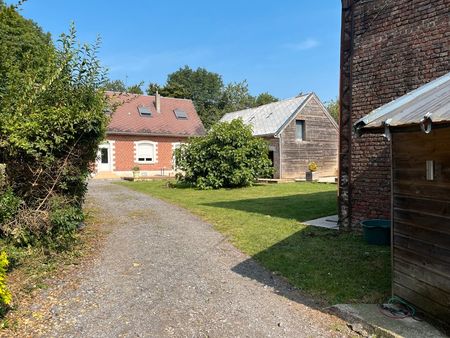 spacieux corps de ferme campagne sud d’arras