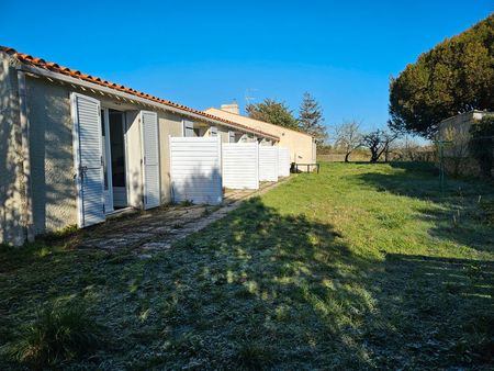 studio plain pied terrasse jardinet