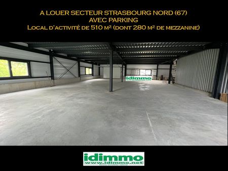 local d'activité 1 087 m²