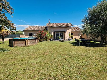 pizancon villa de plain-pied  sur 847m²de terrain sans vis-à-vis