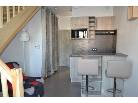 appartement meublé 2 pièces en duplex