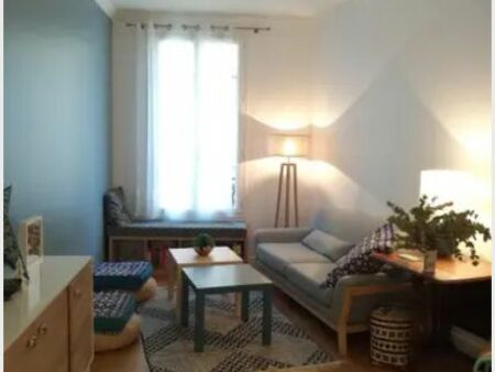 2 pièces meublé 39m2 paris 20 porte de montreuil