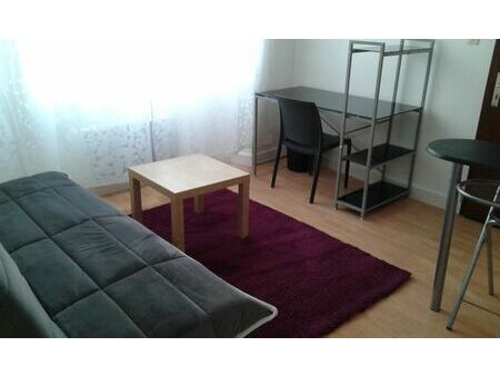 poitiers centre (blossac)  studio meublé de 20m²