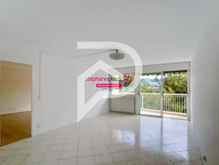 appartement cannes 2 pièce(s) 53.48 m² - residence senior - petit juas - apercu mer - calm