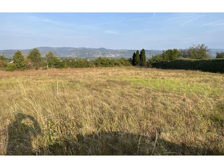 vente terrain 1160 m² loriol-sur-drôme (26270)