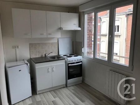 appartement f1 à louer - 1 pièce - 24 64 m2 - hellemmes lille - 59 - nord-pas-de-calais