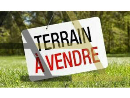 a vendre terrain constructible dans la commune de chemery les deux