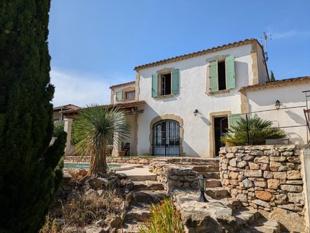 villa provencale dans le minervois