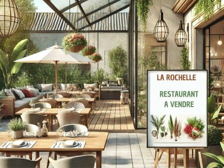 vente restaurant de 100 m² à la rochelle (17000)