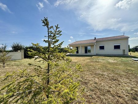 plain-pied neuf avec jardin de 1500 m²