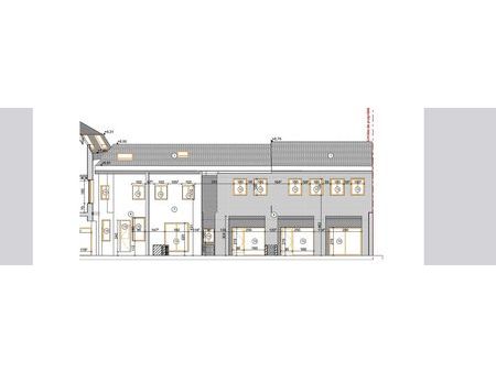 immeuble de 25 pièces de 350m2 à proximité de la gare et métro