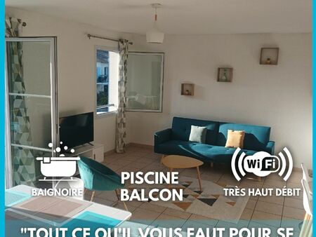 ❤️ 3 pièces 58 m2❤️meuble & cosy ☢️cnpe du blayais☢️