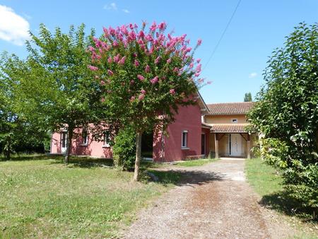 maison à vendre  proche de lannemezan (hautes-pyrénées): ferme rénovée + annexe avec...